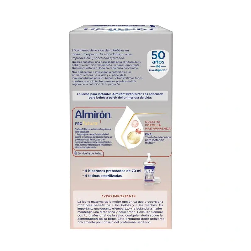 Almiron Profutura 1 Mini Frasco, 4 x 70 ml, 280 ml