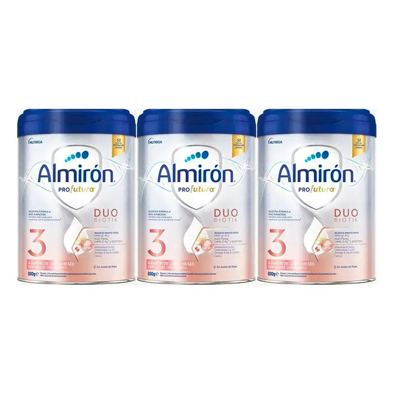Almirón Profutura 3, Embalagem 3 x 800 g