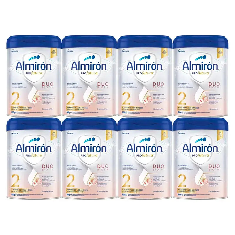 Almirón Profutura Duobiotik 2, embalagem 8 x 800g