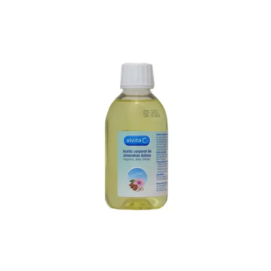 Alvita Óleo Corporal de Amêndoas Doces, 250 ml