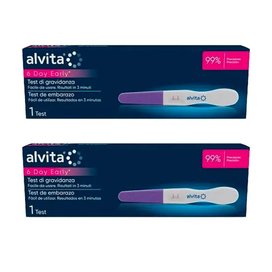 Alvita Ultrasensitive Pregnancy Test Pack 2 unidades
