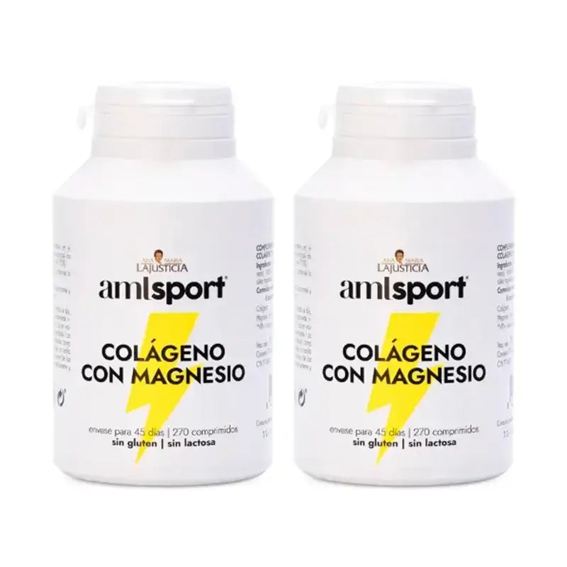 Amlsport Collagen With Magnesium, 2X270 Comprimidos