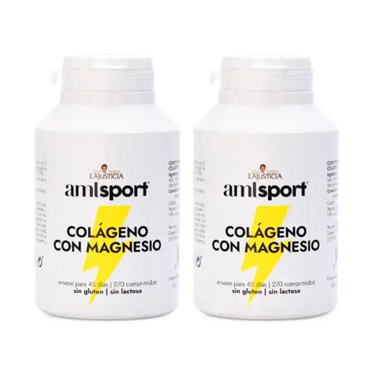 Amlsport Collagen With Magnesium, 2X270 Comprimidos