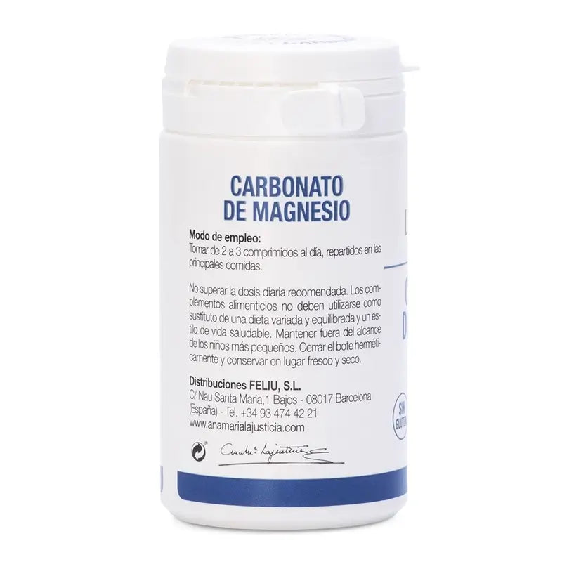 Ana Maria Lajusticia Carbonato de Magnésio, 75 comprimidos