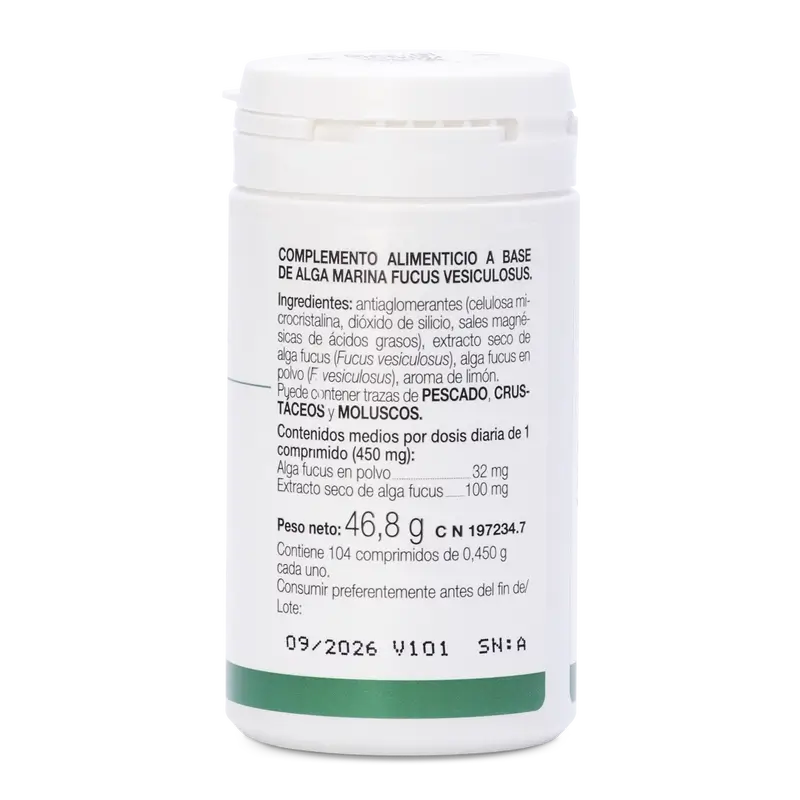 Ana Maria Lajusticia Algas Sabor Limão , 104 comprimidos