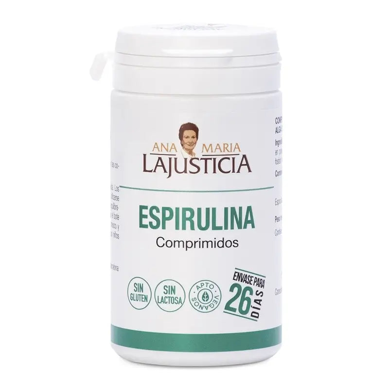 Ana Maria Lajusticia Spirulina, 160 comprimidos