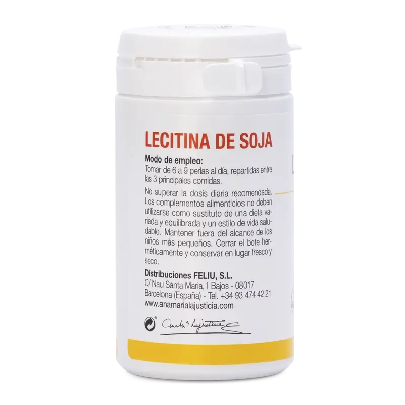 Ana Maria Lajusticia Lecitina de Soja, 90 pérolas
