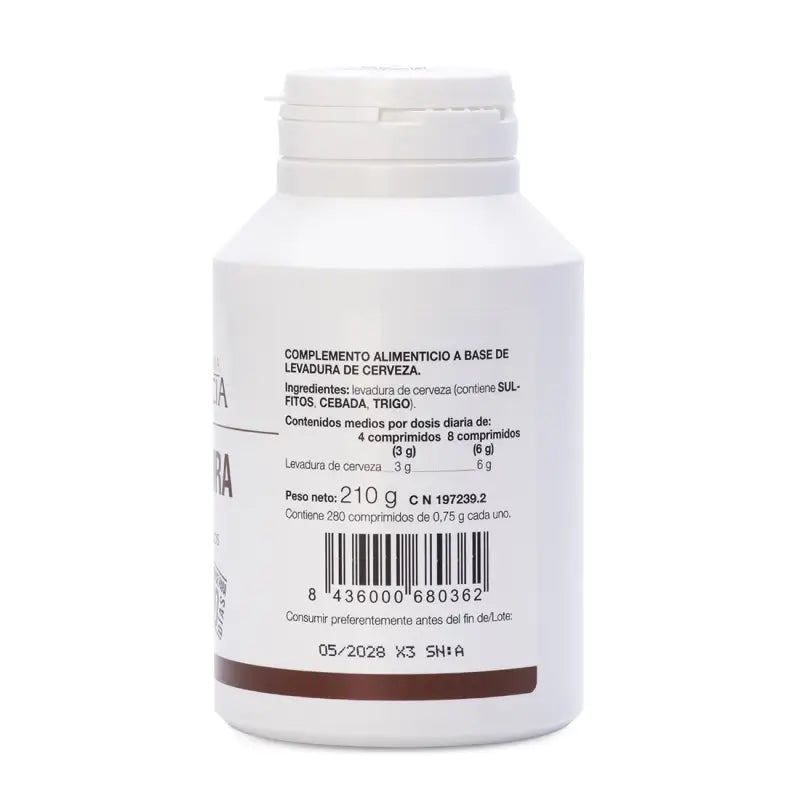 Levedura de cerveja Ana Maria Lajusticia, 280 comprimidos