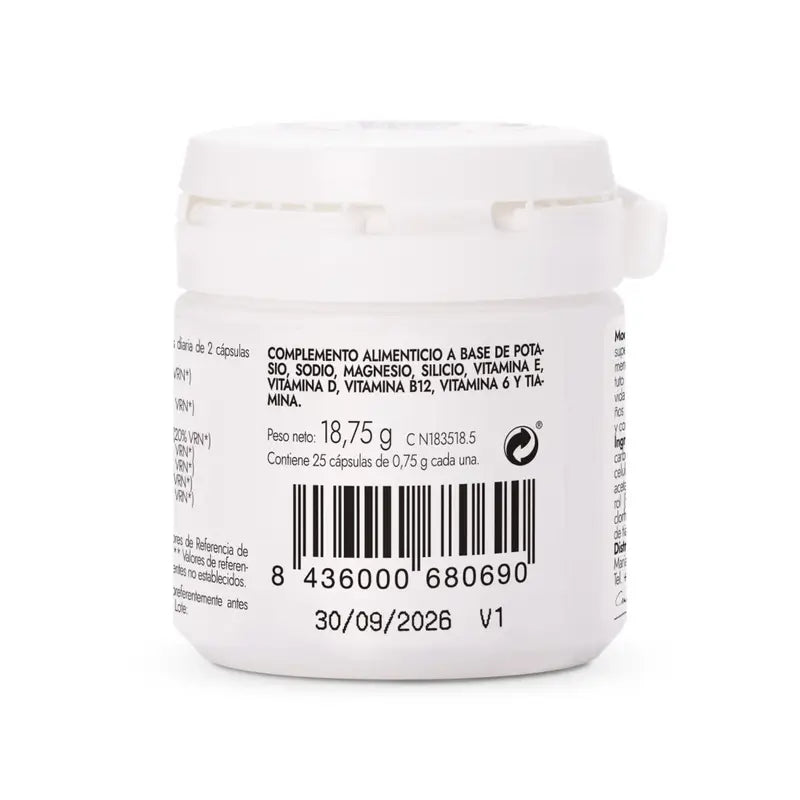 Sais minerais AML SPORT, 25 cápsulas - Isotónico