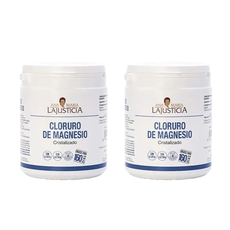 Ana Maria Lajusticia Cloreto de Magnésio Cristalizado, 2x400 g