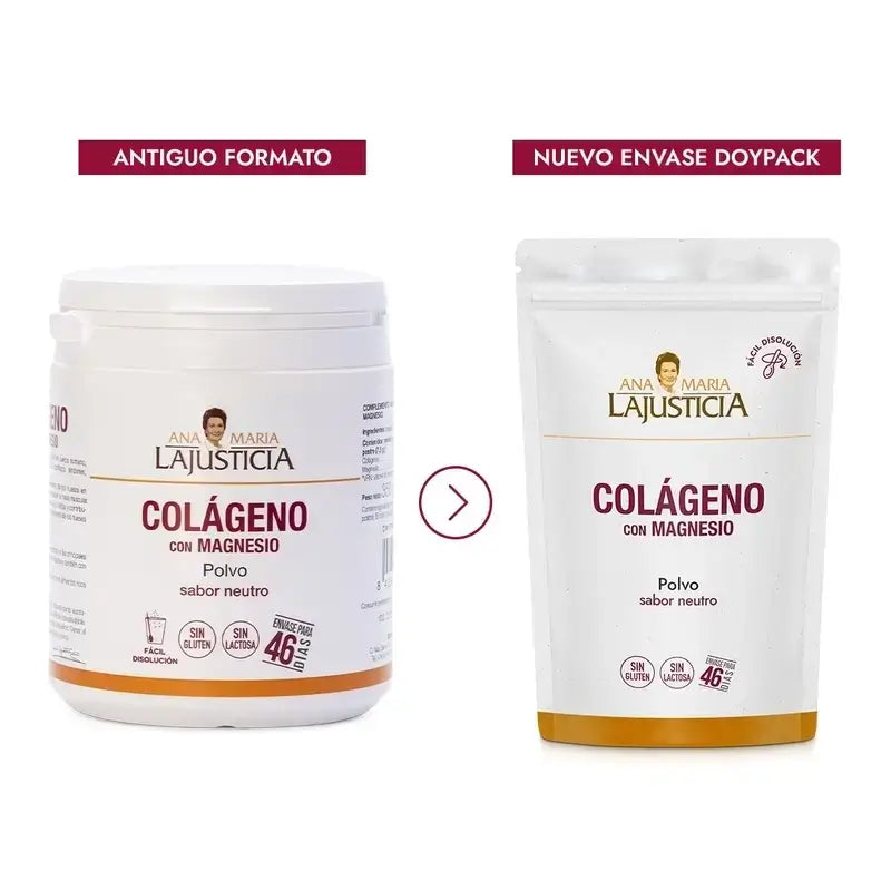 Ana Maria Lajusticia Colagénio com Magnésio Doypack , 2x350 gramas