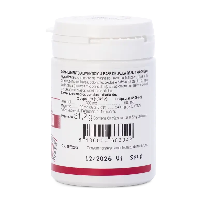 Ana Maria Lajusticia Geleia Real com Magnésio 60Cap.