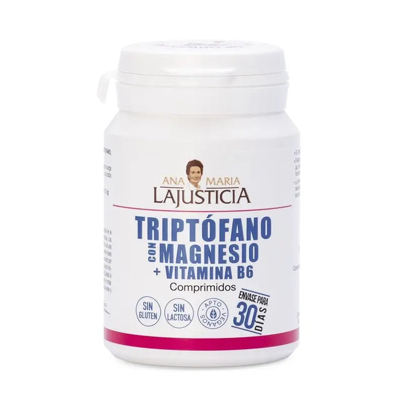 Ana Maria Lajusticia Triptofano com Magnésio + Vitamina B6, 60 comprimidos