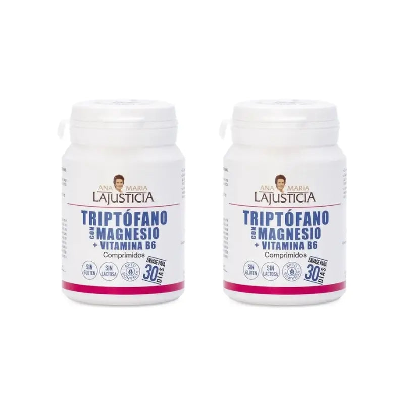 Ana Maria Lajusticia Triptofano com Magnésio + Vitamina B6, 2x60 comprimidos