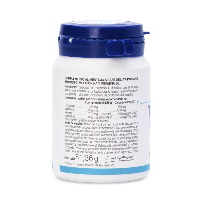 Ana Maria Lajusticia Triptofano com Melatonina + Magnésio e Vitamina B6, 2x60 comprimidos