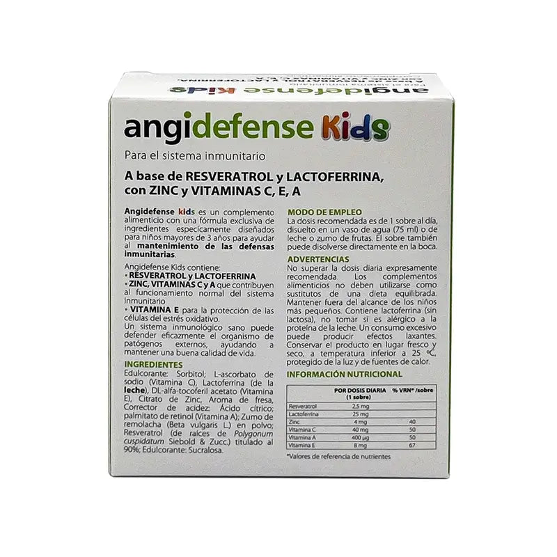 Angidefense Kids , 12 saquetas