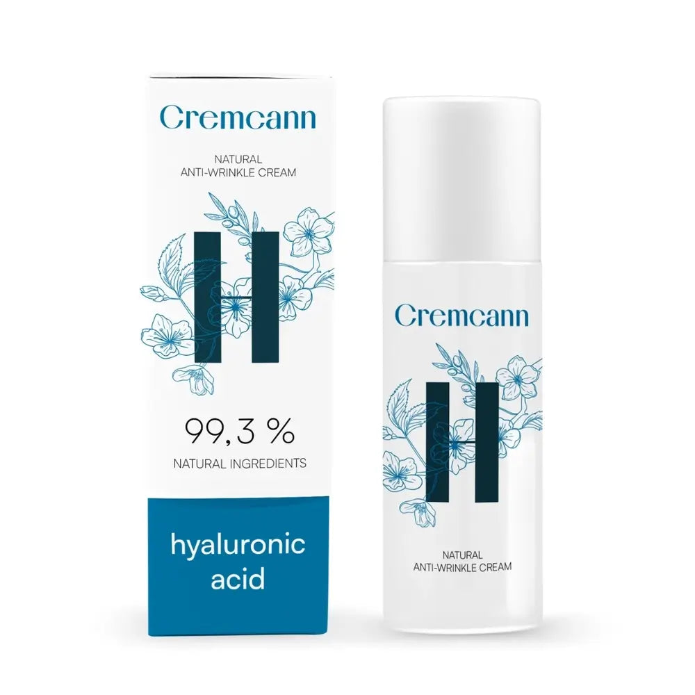 Annabis Cremcann Hyaluron Creme Repositor Hidratante Natural Frasco sem ar 50Ml