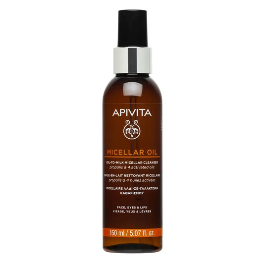 Óleo de Limpeza Micelar Apivita, 150 ml