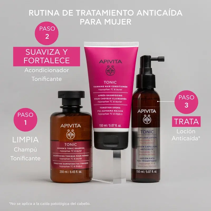 APIVITA Condicionador Tonificante para Cabelos Enfraquecidos com Espinheiro-Marítimo e Louro 150 ml