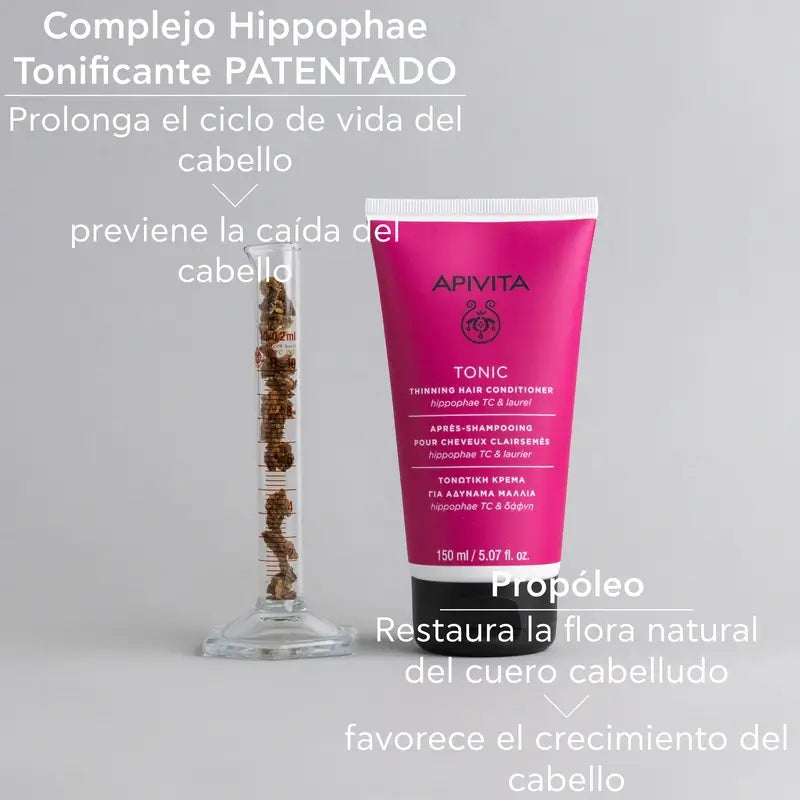 APIVITA Condicionador Tonificante para Cabelos Enfraquecidos com Espinheiro-Marítimo e Louro 150 ml