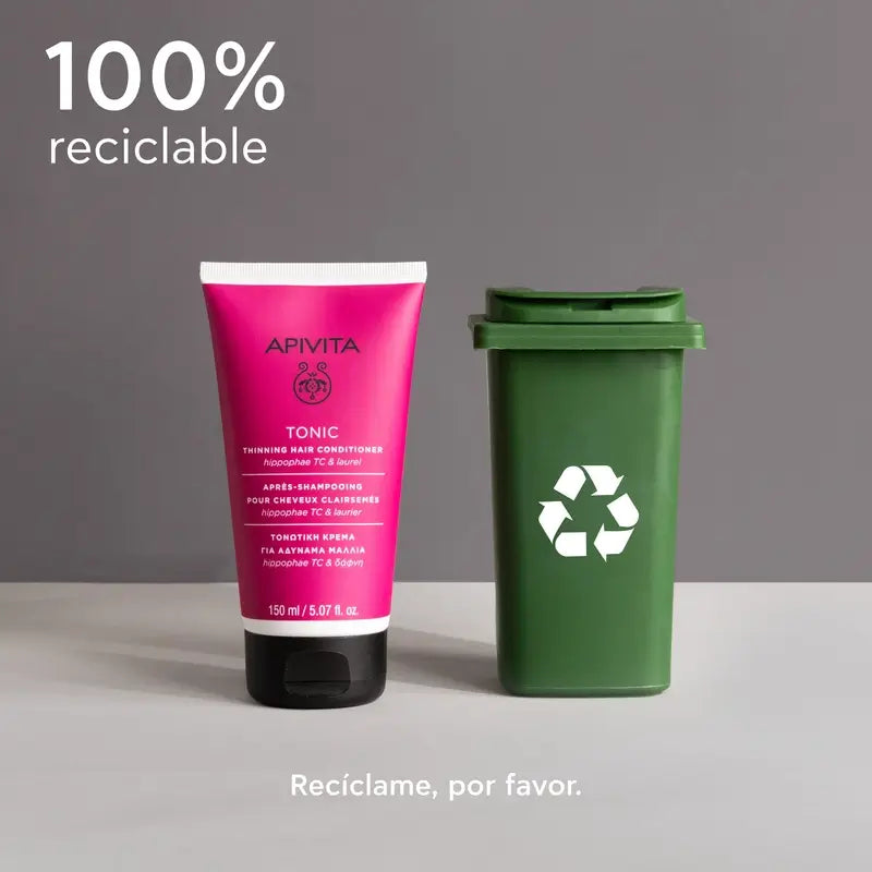 APIVITA Condicionador Tonificante para Cabelos Enfraquecidos com Espinheiro-Marítimo e Louro 150 ml