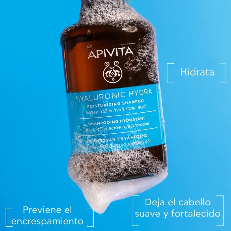 Champô Hidratante Apivita Hyaluronic Hydra, 250 Ml