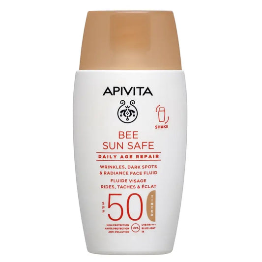 Apivita Reparação Diária Anti-Idade com Cor Spf50, 50 ml
