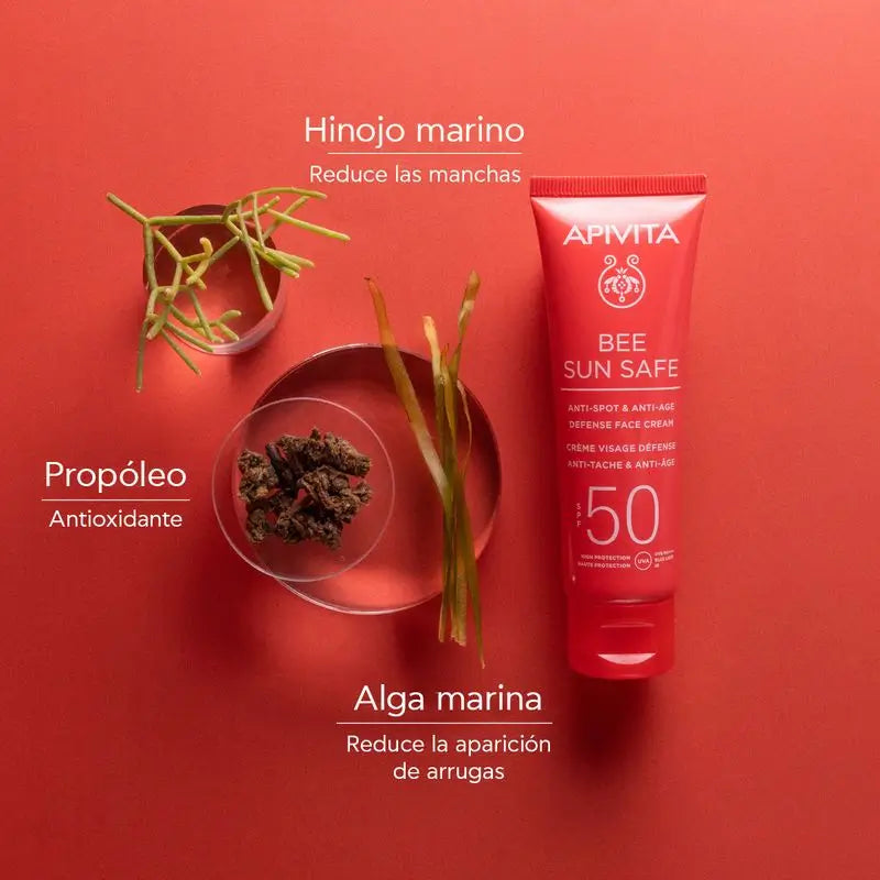 Apivita Creme Anti-Idade e Anti-Manchas Spf50
