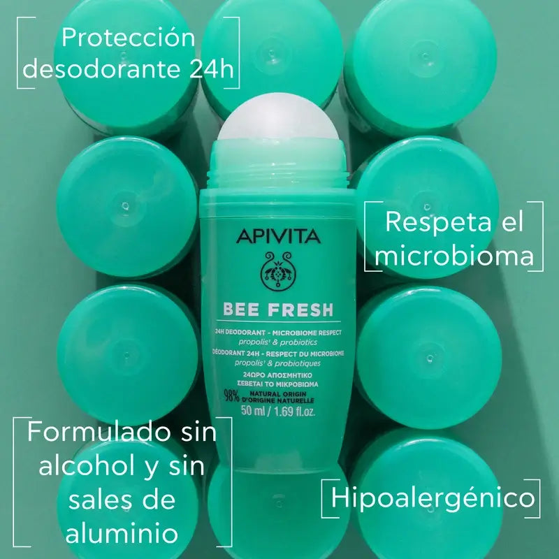 APIVITA Bee Fresh Desodorizante Roll-on