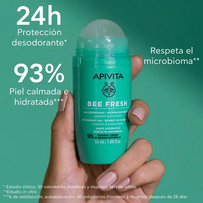APIVITA Bee Fresh Desodorizante Roll-on