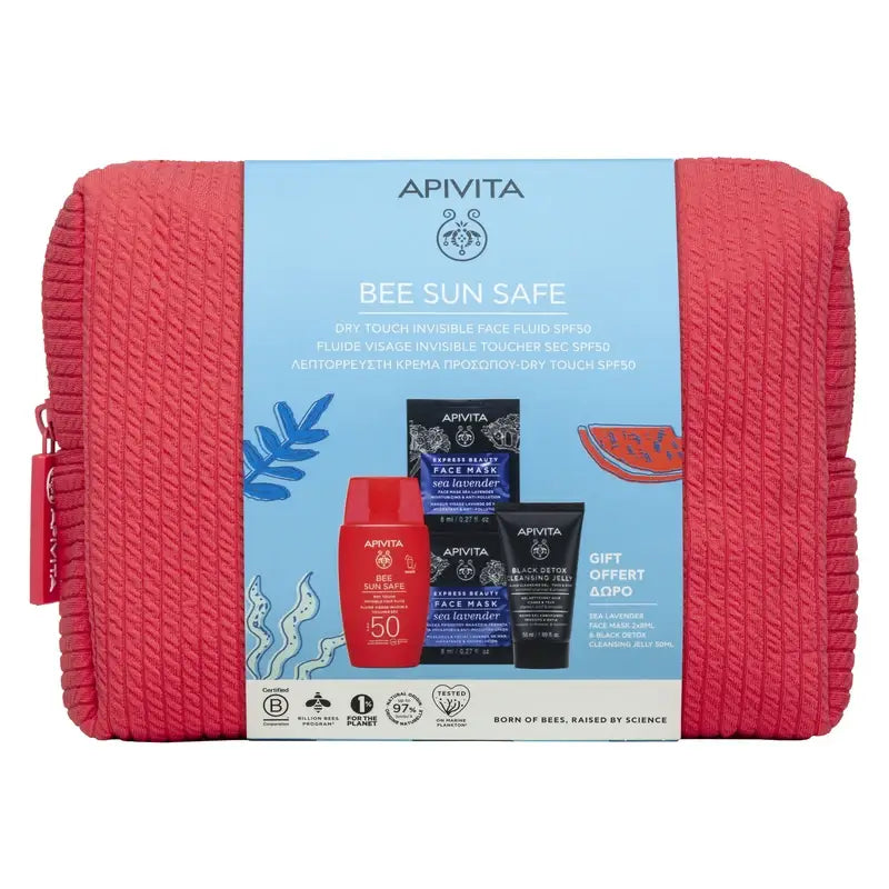 Apivita Invisible Dry Touch Face Fluid Spf50 + Oferta Gratuita