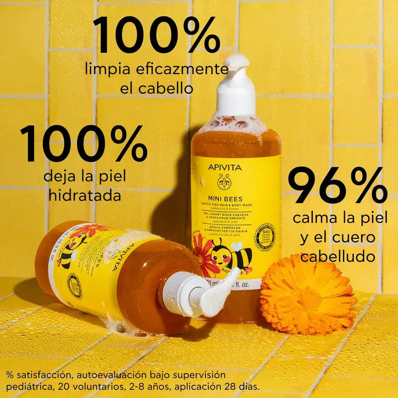 APIVITA Gel champô suave para crianças, 500 ml