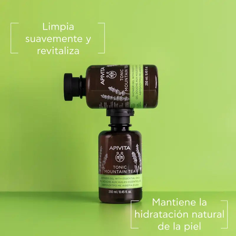 Apivita Mountain Tea Gel de Banho com Chá da Montanha 250ml