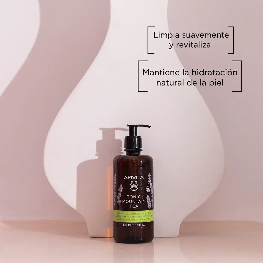 APIVITA Gel de Banho Tónico Chá da Montanha 500 ml