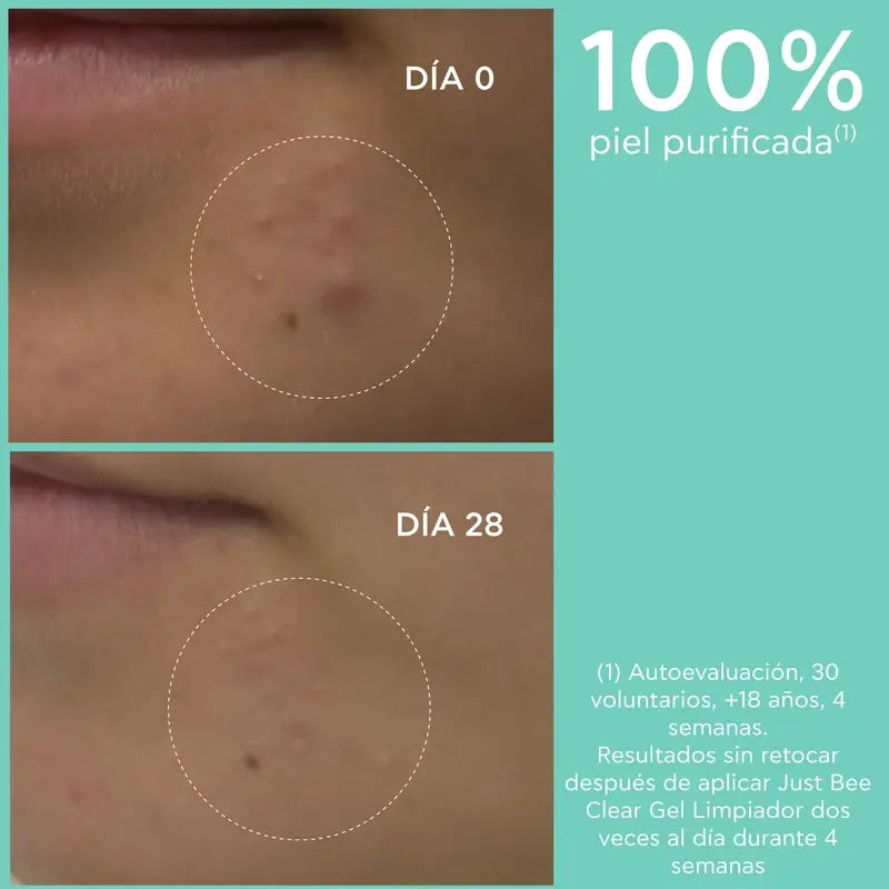 Gel de Limpeza Purificante Apivita Just Bee Clear, 200 ml