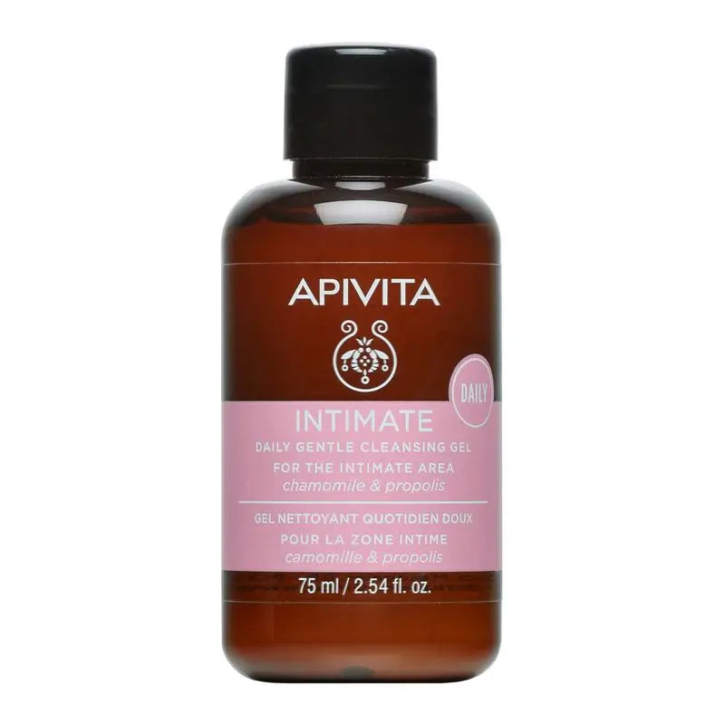 Apivita Gel Suave De Higiene Íntima Diario  , 75 ml