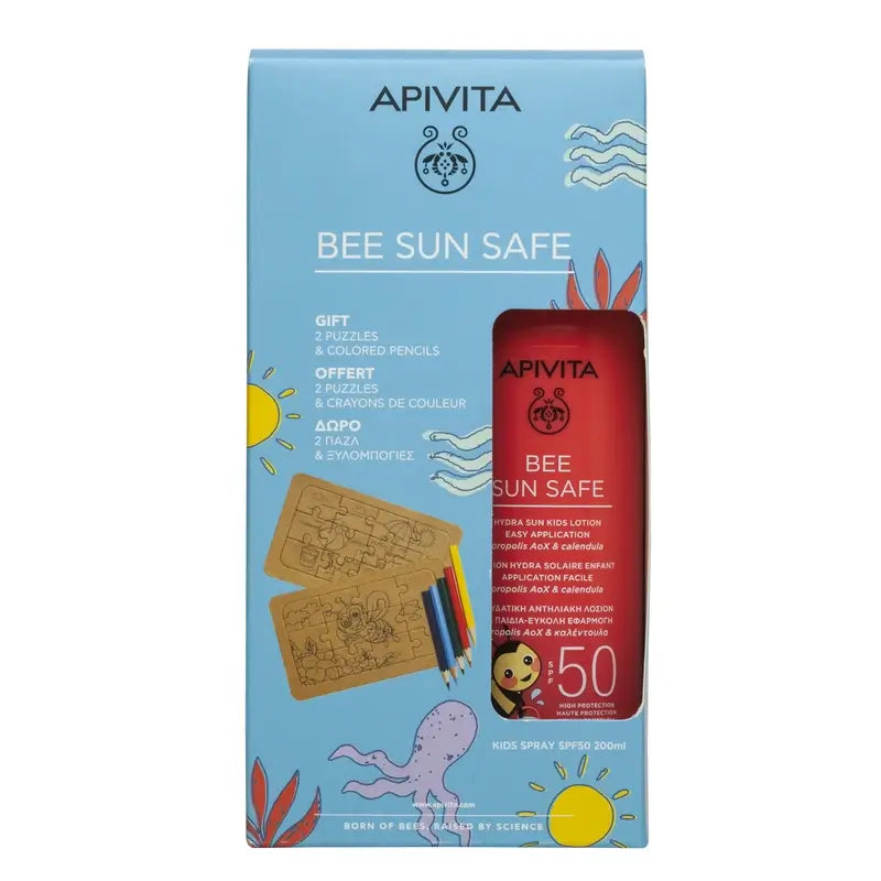 Spray infantil Apivita Hydra Sun Spf50 + oferta gratuita