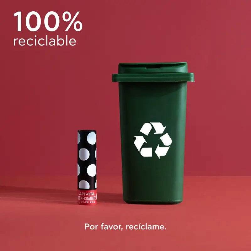 APIVITA Bálsamo labial com cor de romã 4,4 g