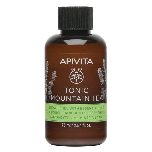 Apivita Mountain Tea Gel De Baño Con Té De Montaña , 75 ml