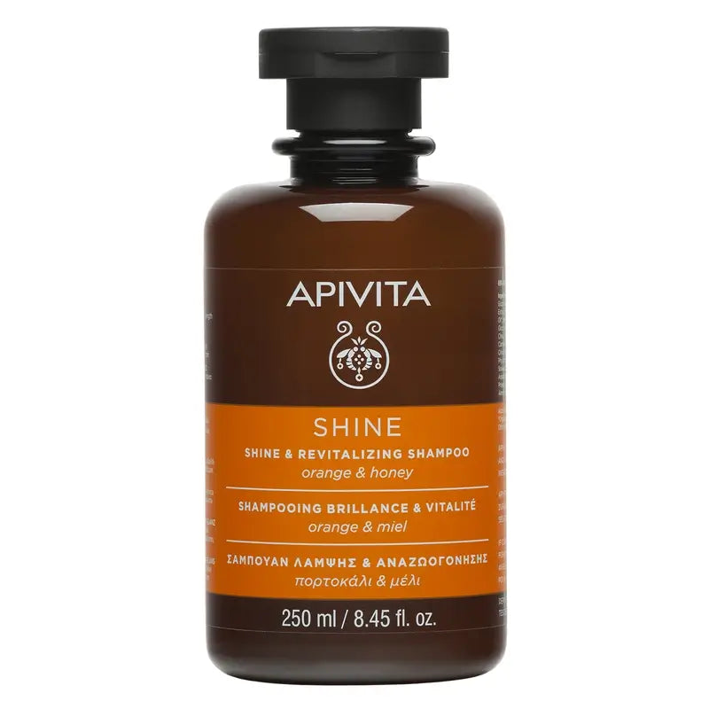 APIVITA Champô Brilho e Vitalidade com Laranja e Mel 250 ml