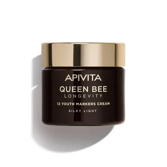 Apivita Queen Bee Longevity Light Cream 12 Marcadores de Juventude, 50 ml