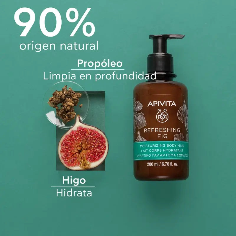 APIVITA Leite Corporal Refrescante de Figo com Figo 200 ml