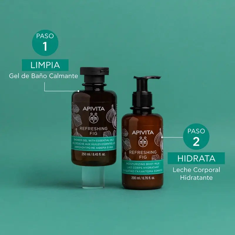 APIVITA Gel de Banho Refrescante de Figo com Figo 250 ml