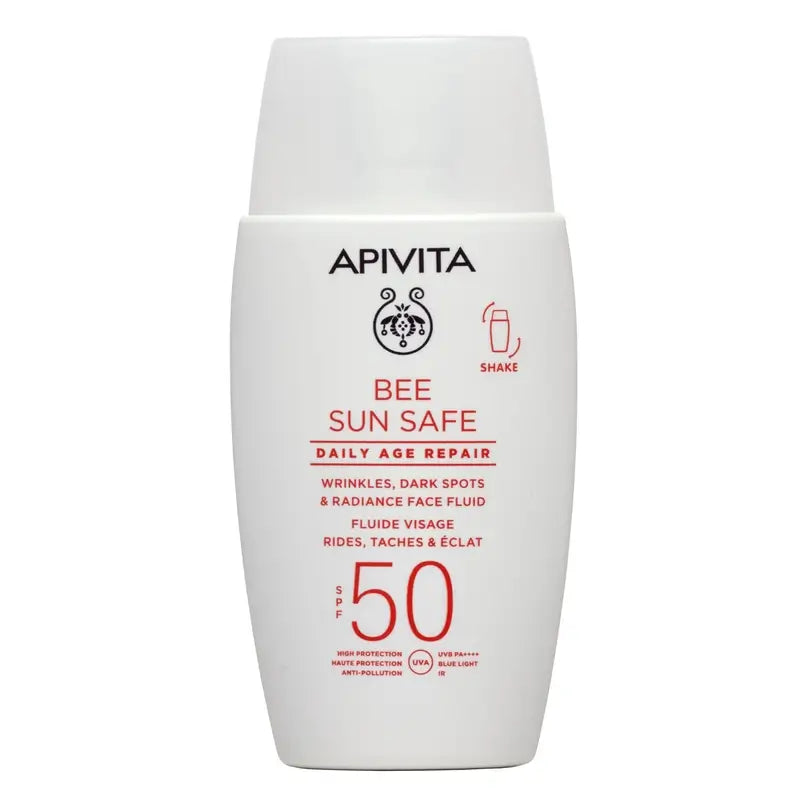 Apivita Daily Anti-Ageing Repair Fluido Diário para o Rosto Spf50, 50 Ml