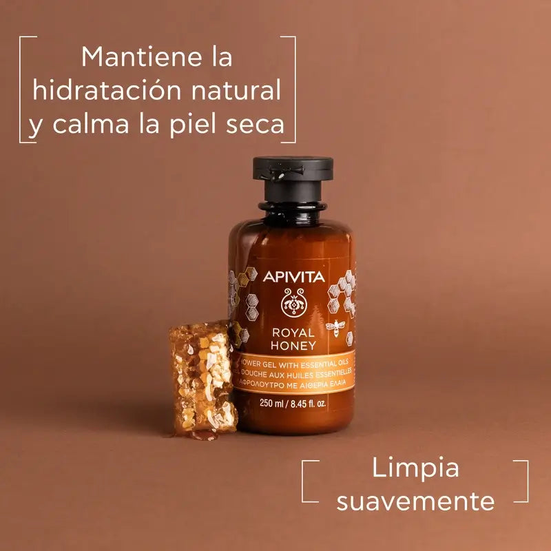 APIVITA Gel de Duche Royal Honey com Mel 250 ml