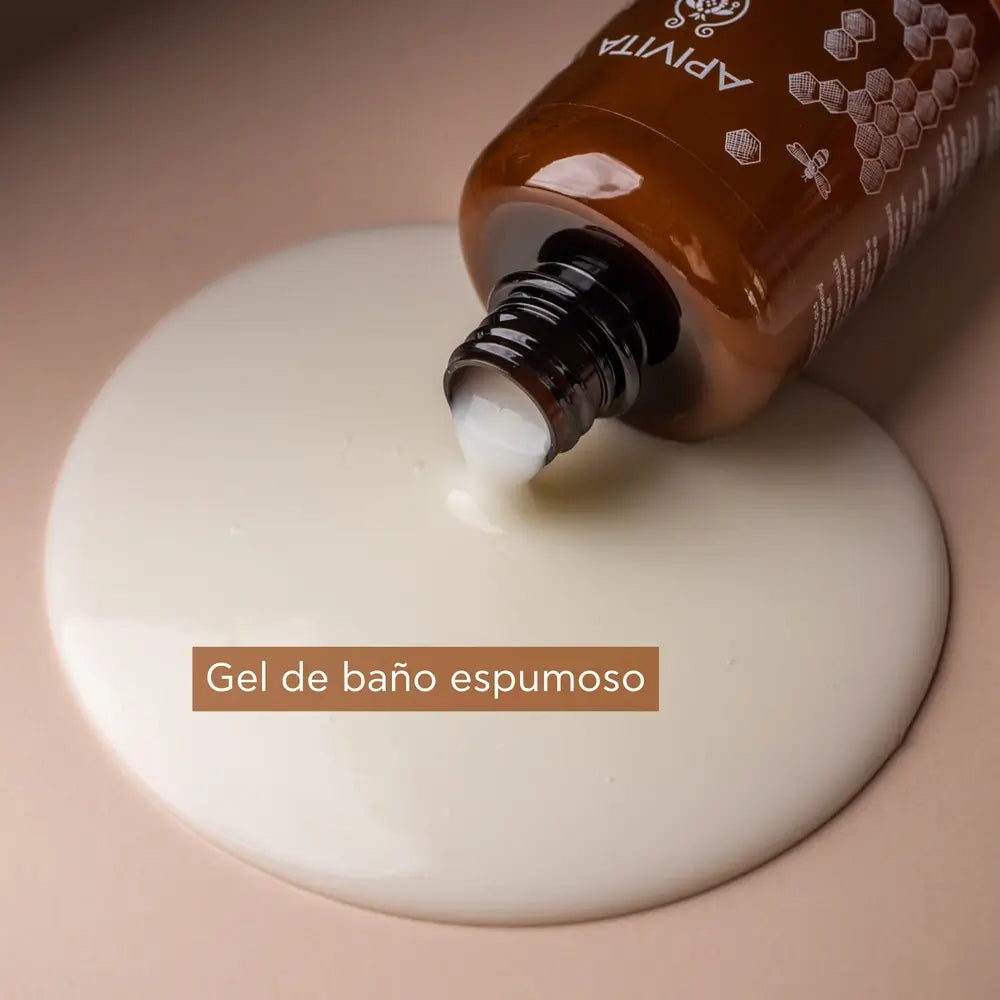 APIVITA Royal Honey Gel de Duche Cremoso com Óleos Essenciais, 500 ml