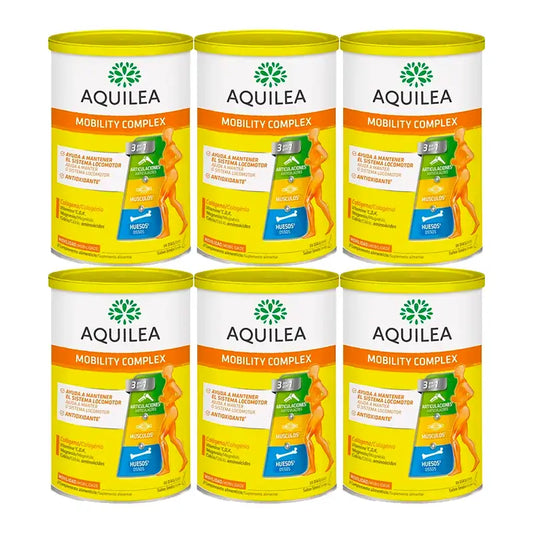 Aquilea Articulations Colagénio + Magnésio, embalagem com 6 unidades