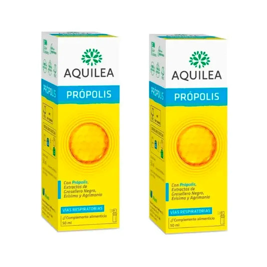 Aquilea Própolis Spray, embalagem com 2 x 50 ml