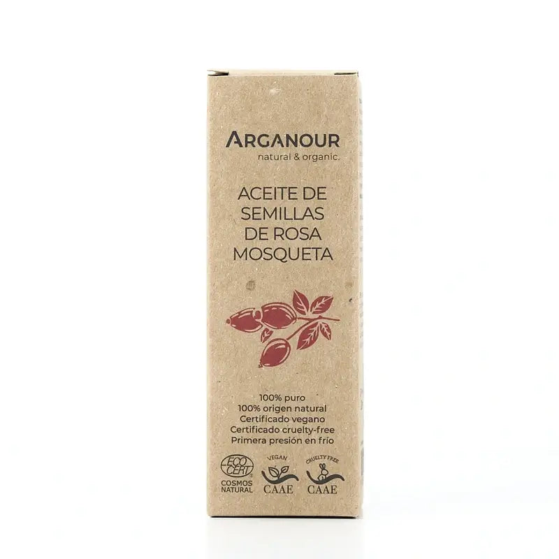 Óleo Vegetal Arganour Óleo de Semente de Rosa Mosqueta, 50 Ml