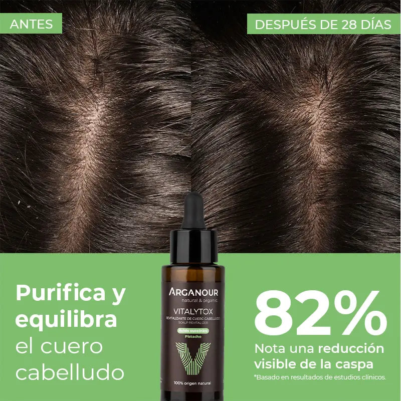 Arganour Hair Vitalytox - Revitalizador do couro cabeludo, 50 ml